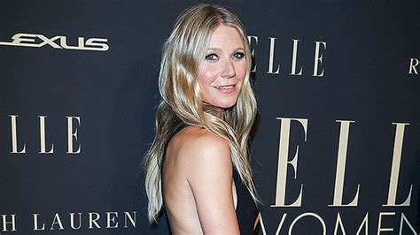 Gwyneth Paltrow poses nude and paints her body gold for 50th